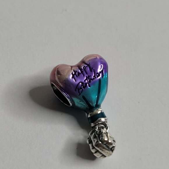 Colorful Happy Birthday Balloon Charm - Picture 2 of 6